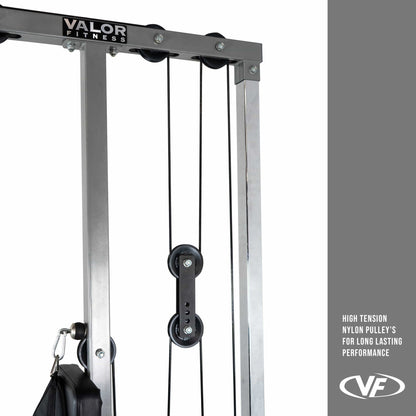 Plate Loaded Lat Pull Machine w/ Row and Ab Crunch - Grit Grind Strength