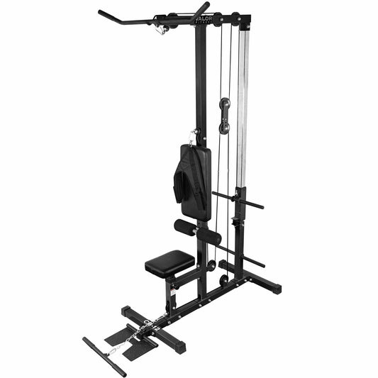 Plate Loaded Lat Pull Machine w/ Row and Ab Crunch - Grit Grind Strength