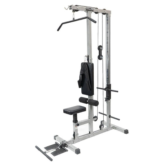Plate Loaded Lat Pull Machine w/ Row and Ab Crunch - Grit Grind Strength
