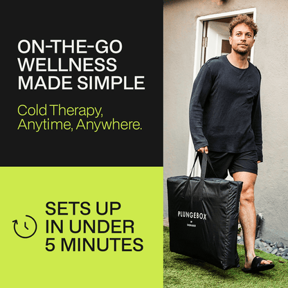 PlungeBox XL: Lay - Flat Cold Tub - Grit Grind Strength