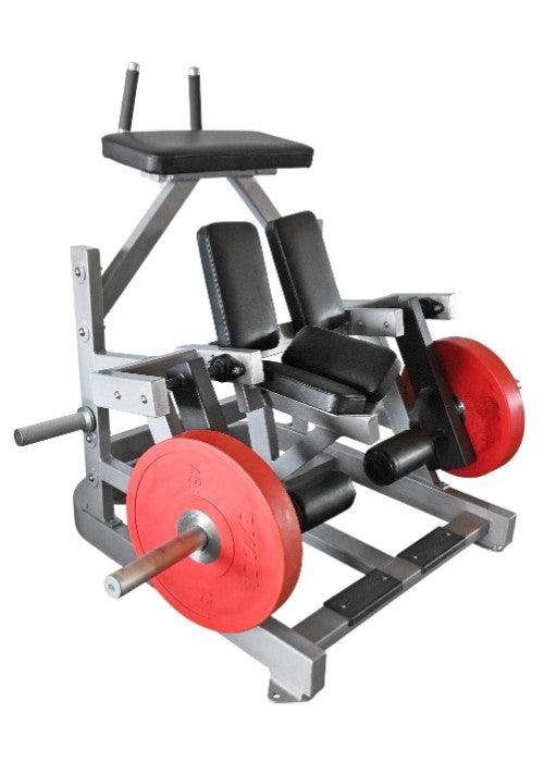 Power Leverage Iso Lateral Kneeling Leg Curl - Muscle D Fitness - 11 Gauge Steel - Grit Grind Strength