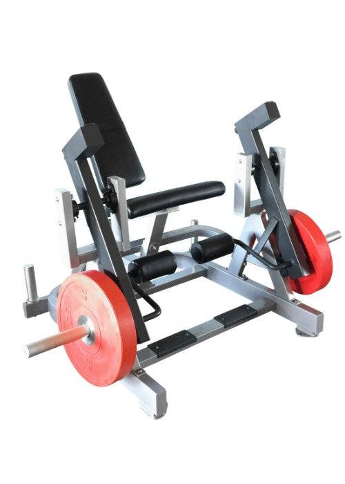 Power Leverage Iso Lateral Leg Extension - Muscle D Fitness - 11 Gauge Steel - Grit Grind Strength