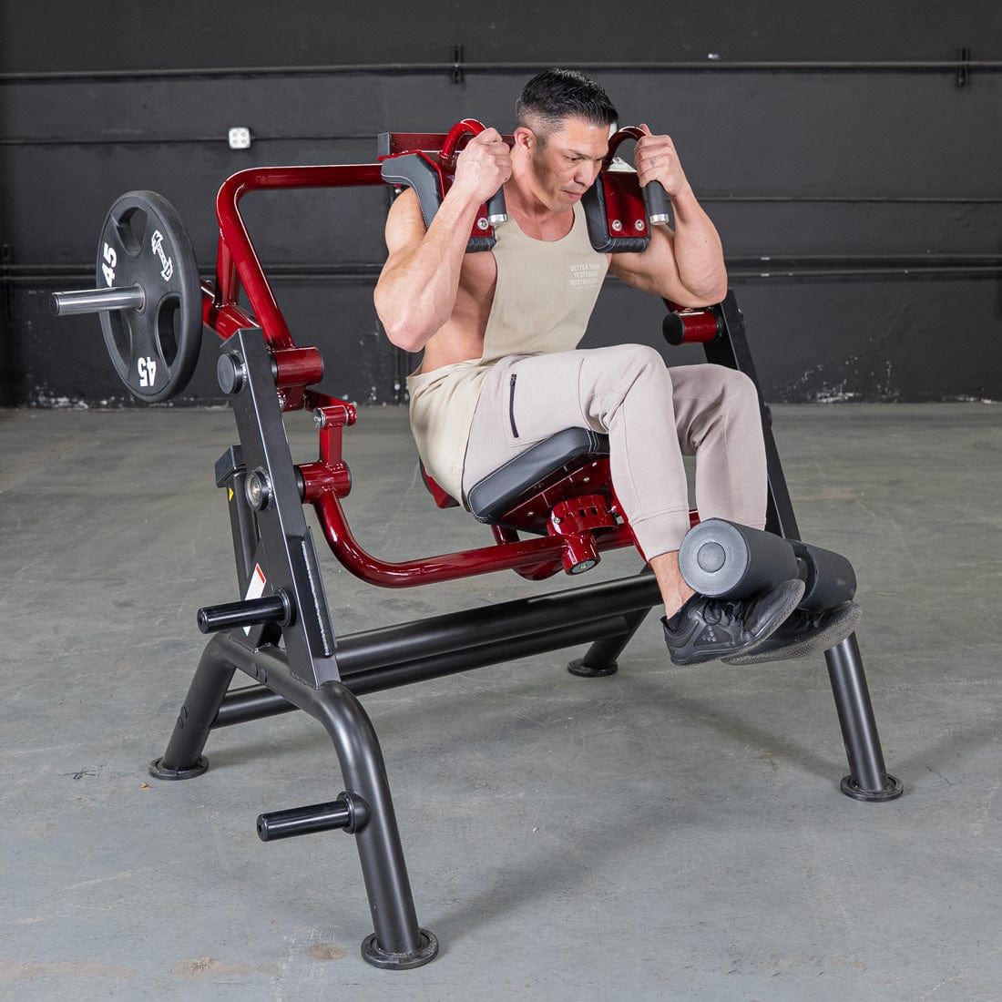 Power Leverage V2 Abdominal Crunch - Muscle D Fitness - Grit Grind Strength
