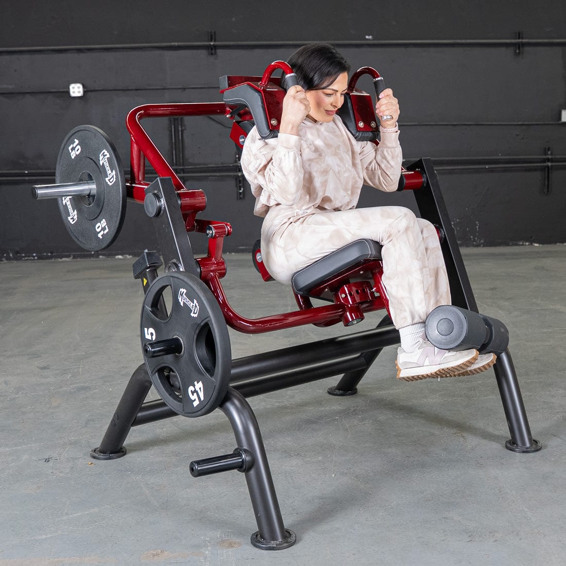 Power Leverage V2 Abdominal Crunch - Muscle D Fitness - Grit Grind Strength