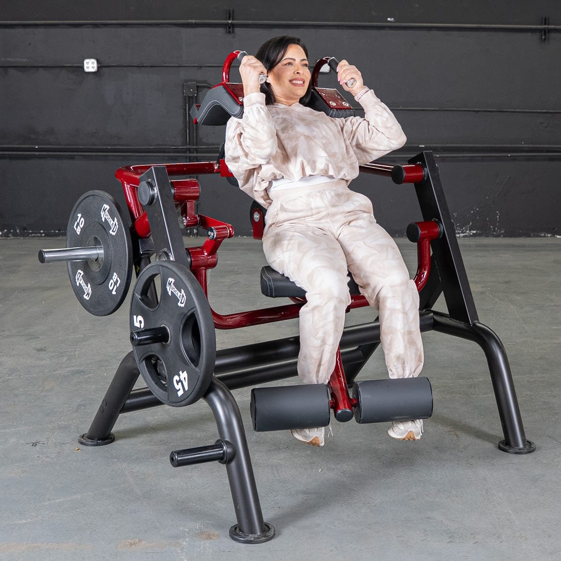 Power Leverage V2 Abdominal Crunch - Muscle D Fitness - Grit Grind Strength