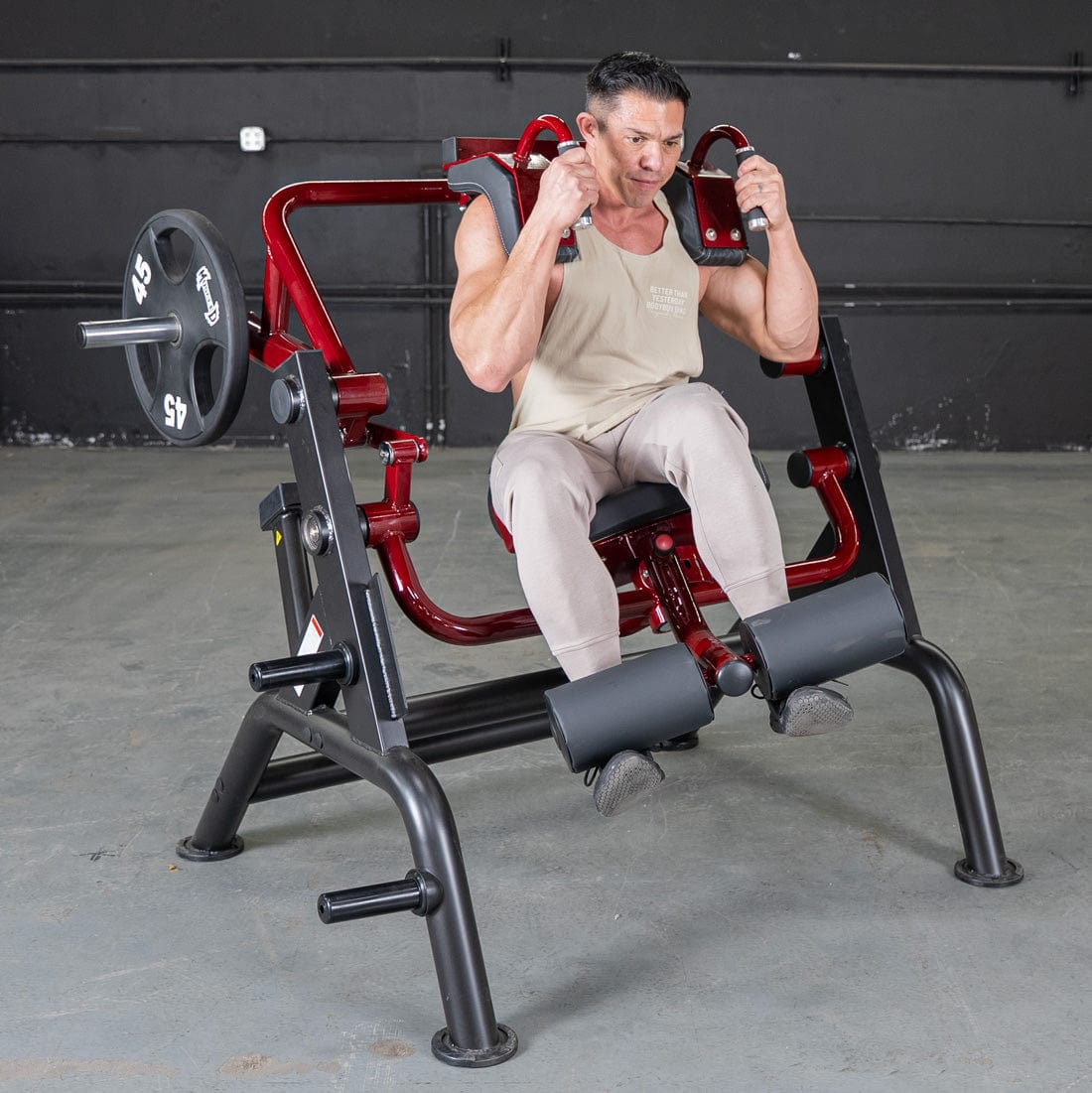 Power Leverage V2 Abdominal Crunch - Muscle D Fitness - Grit Grind Strength