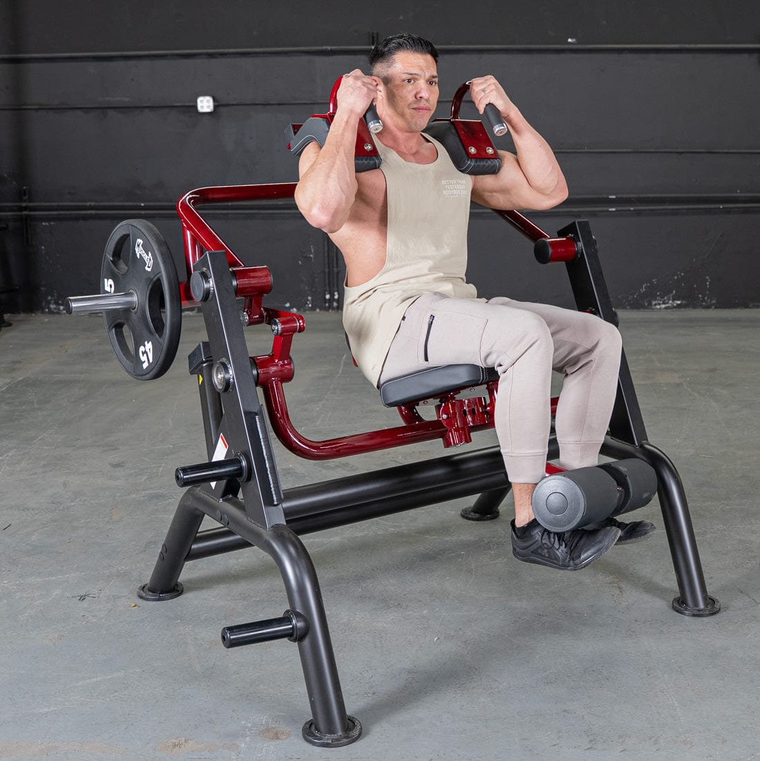 Power Leverage V2 Abdominal Crunch - Muscle D Fitness - Grit Grind Strength