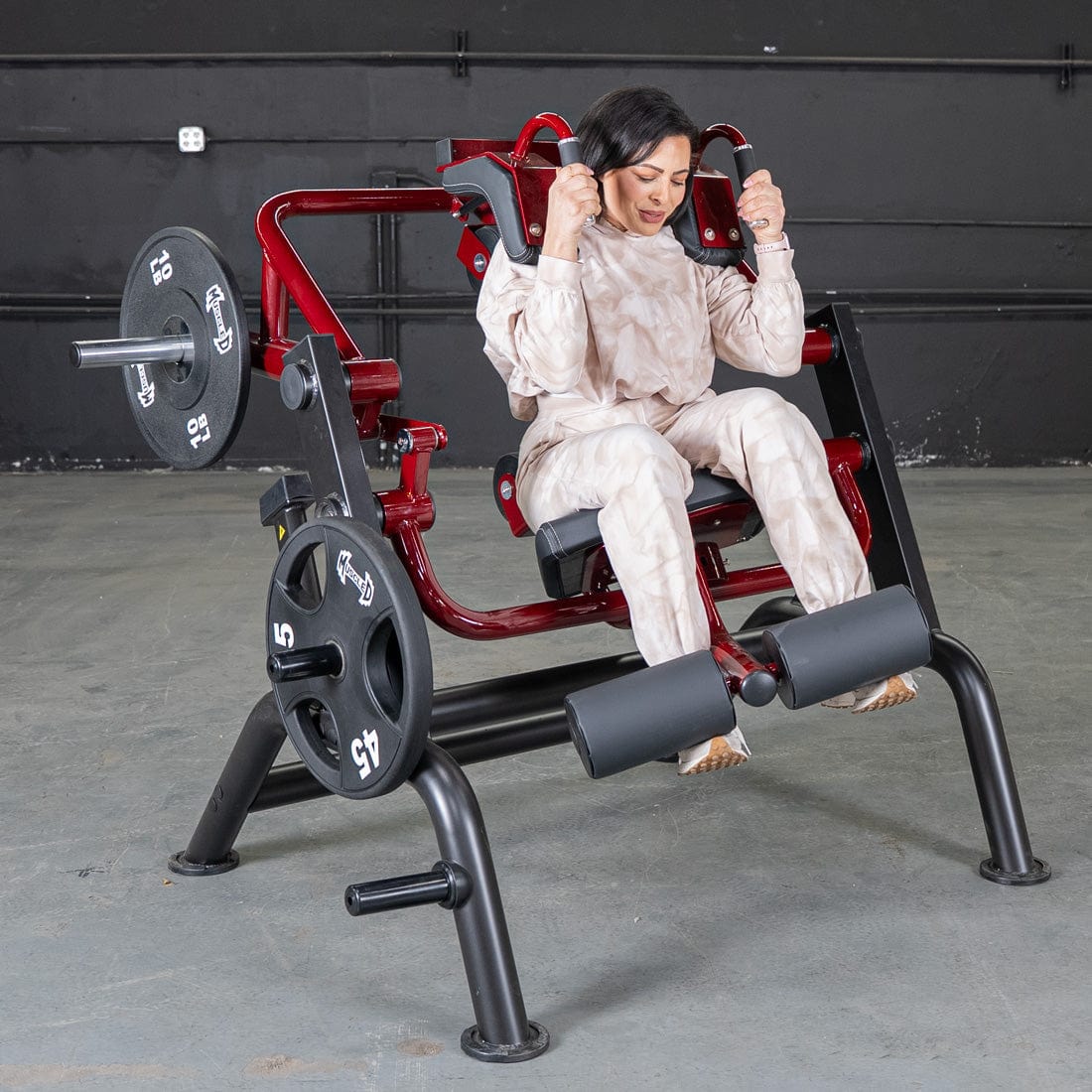 Power Leverage V2 Abdominal Crunch - Muscle D Fitness - Grit Grind Strength