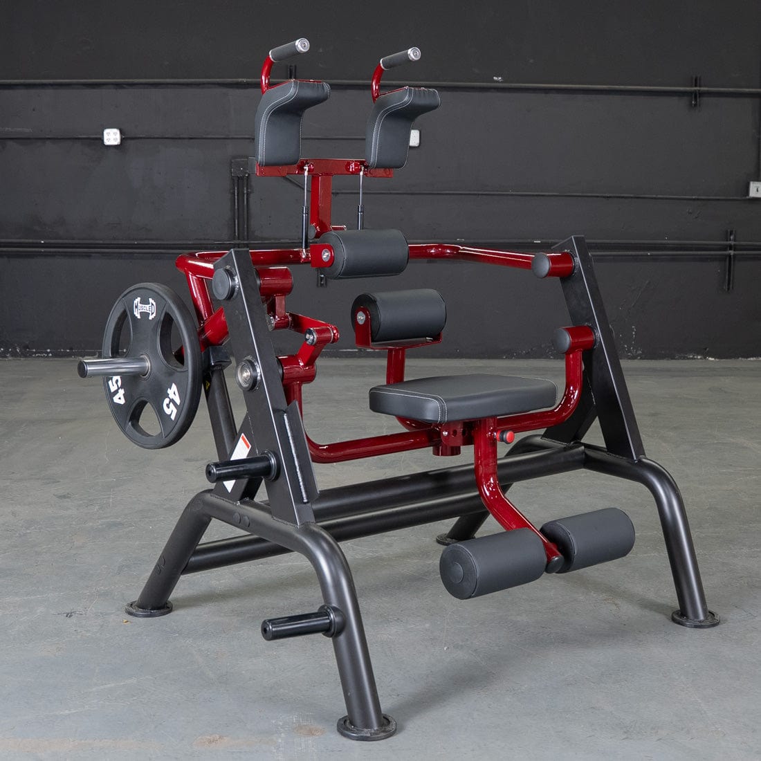 Power Leverage V2 Abdominal Crunch - Muscle D Fitness - Grit Grind Strength