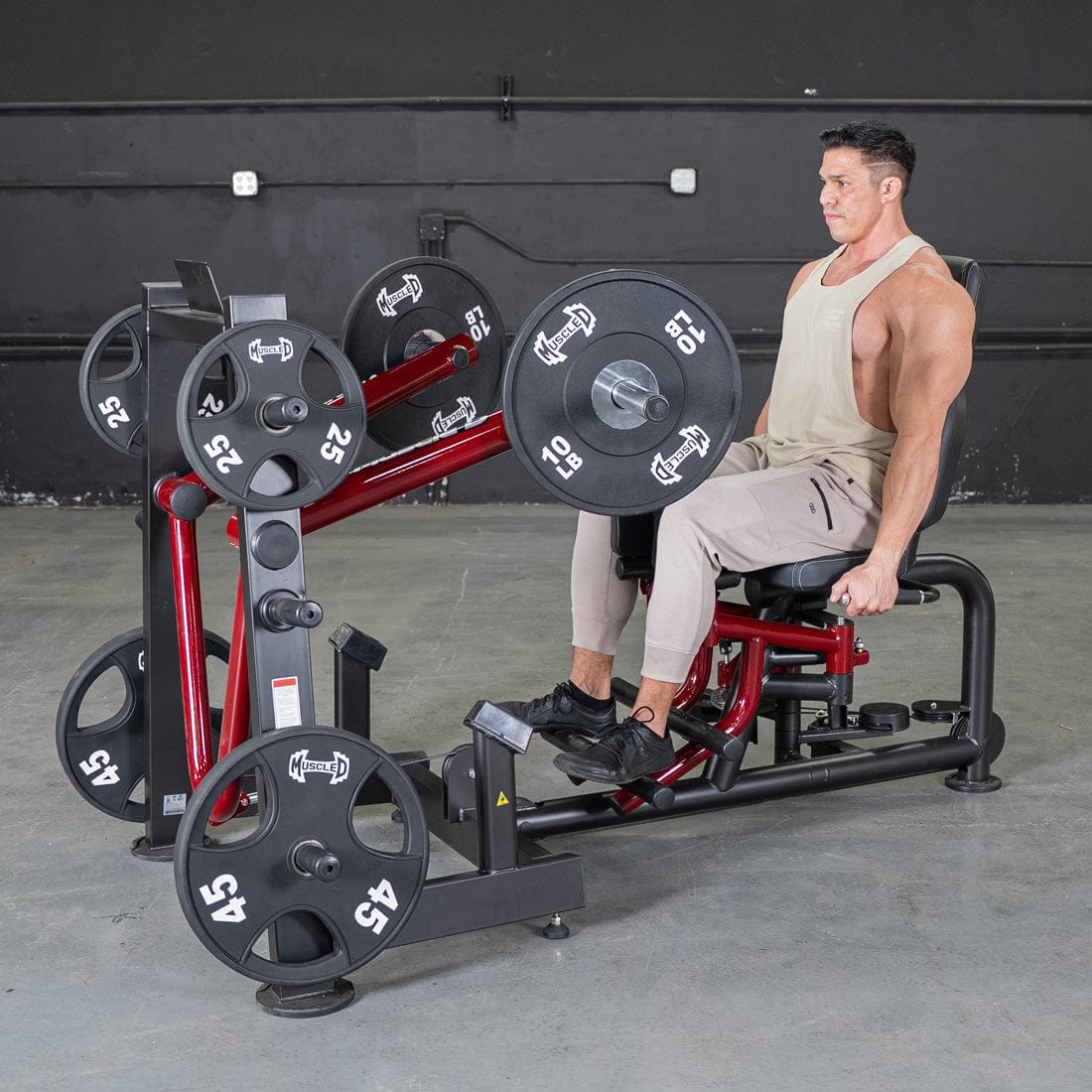 Power Leverage V2 Abductor/Adductor - Muscle D Fitness - Grit Grind Strength