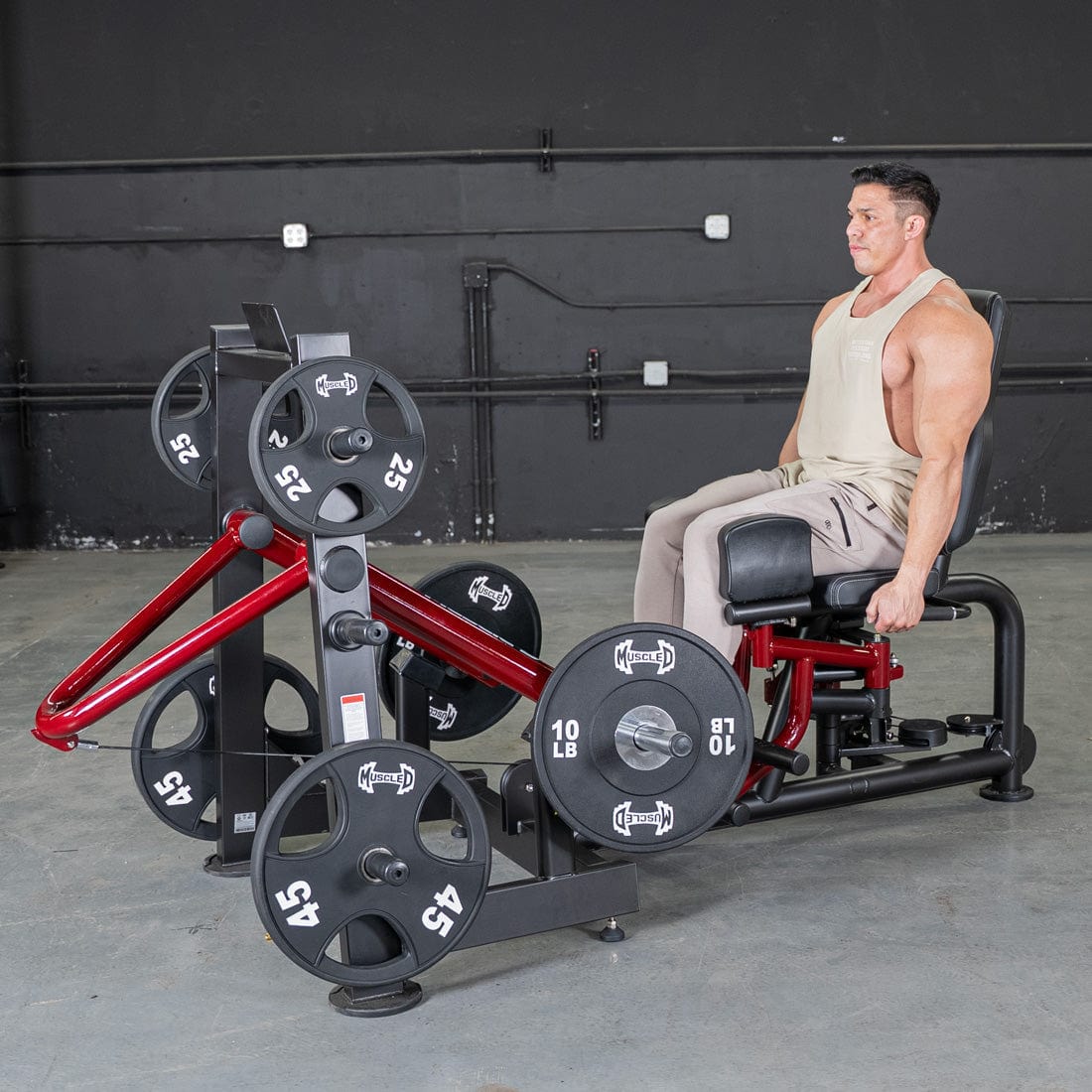 Power Leverage V2 Abductor/Adductor - Muscle D Fitness - Grit Grind Strength