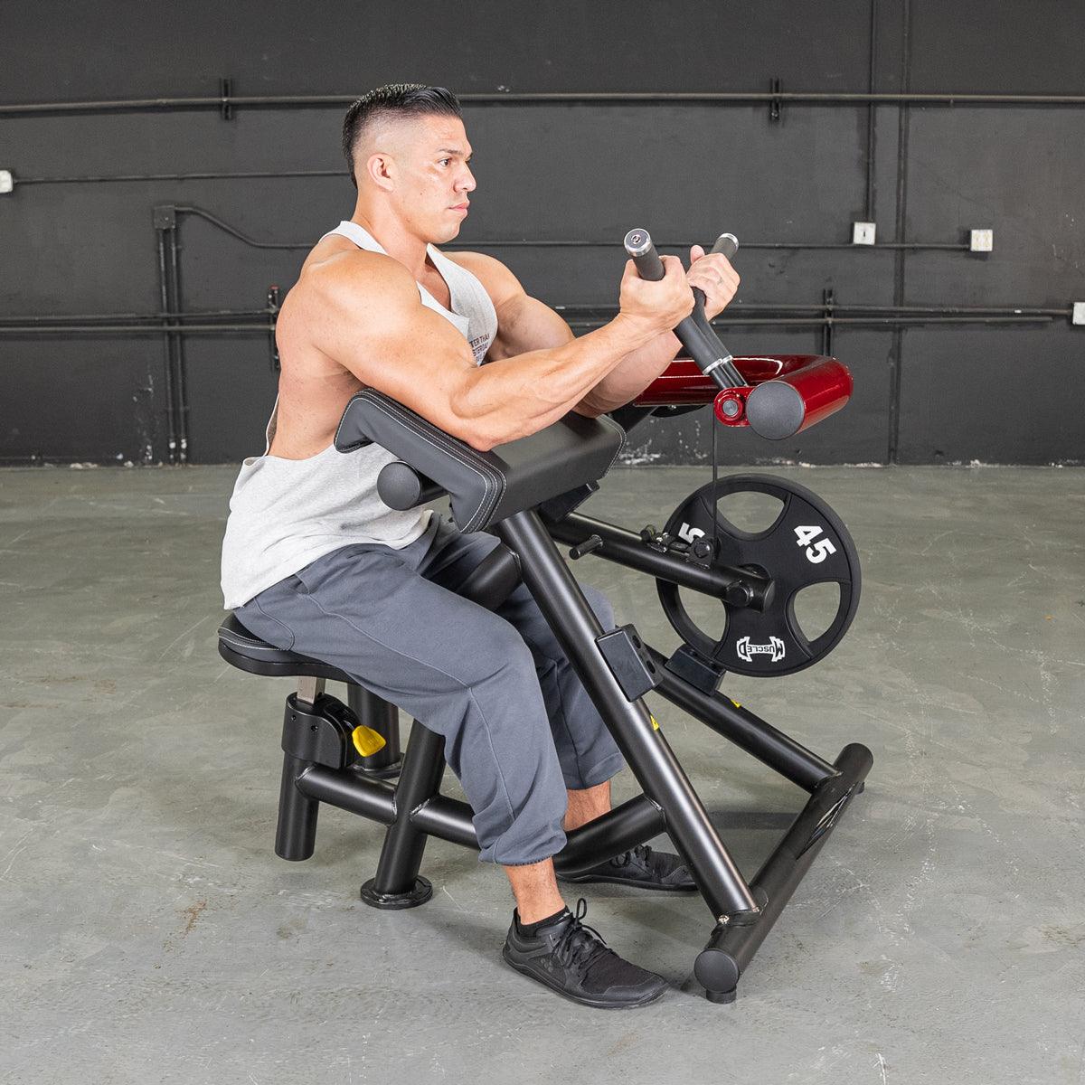 Power Leverage V2 Biceps Curl / Preacher Curl - Muscle D Fitness - Grit Grind Strength
