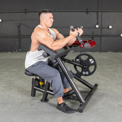 Power Leverage V2 Biceps Curl / Preacher Curl - Muscle D Fitness - Grit Grind Strength