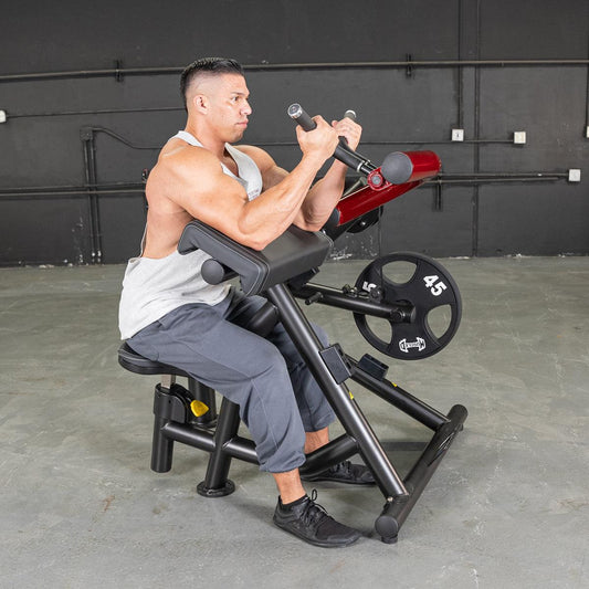 Power Leverage V2 Biceps Curl / Preacher Curl - Muscle D Fitness - Grit Grind Strength
