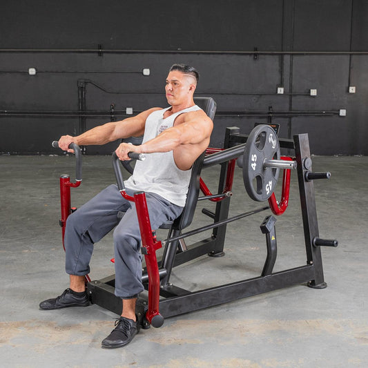 Power Leverage V2 Chest Press - Muscle D Fitness - Grit Grind Strength