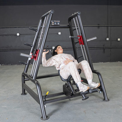 Power Leverage V2 Convergent Bench - Muscle D Fitness - Incline, Shoulder Press - Grit Grind Strength