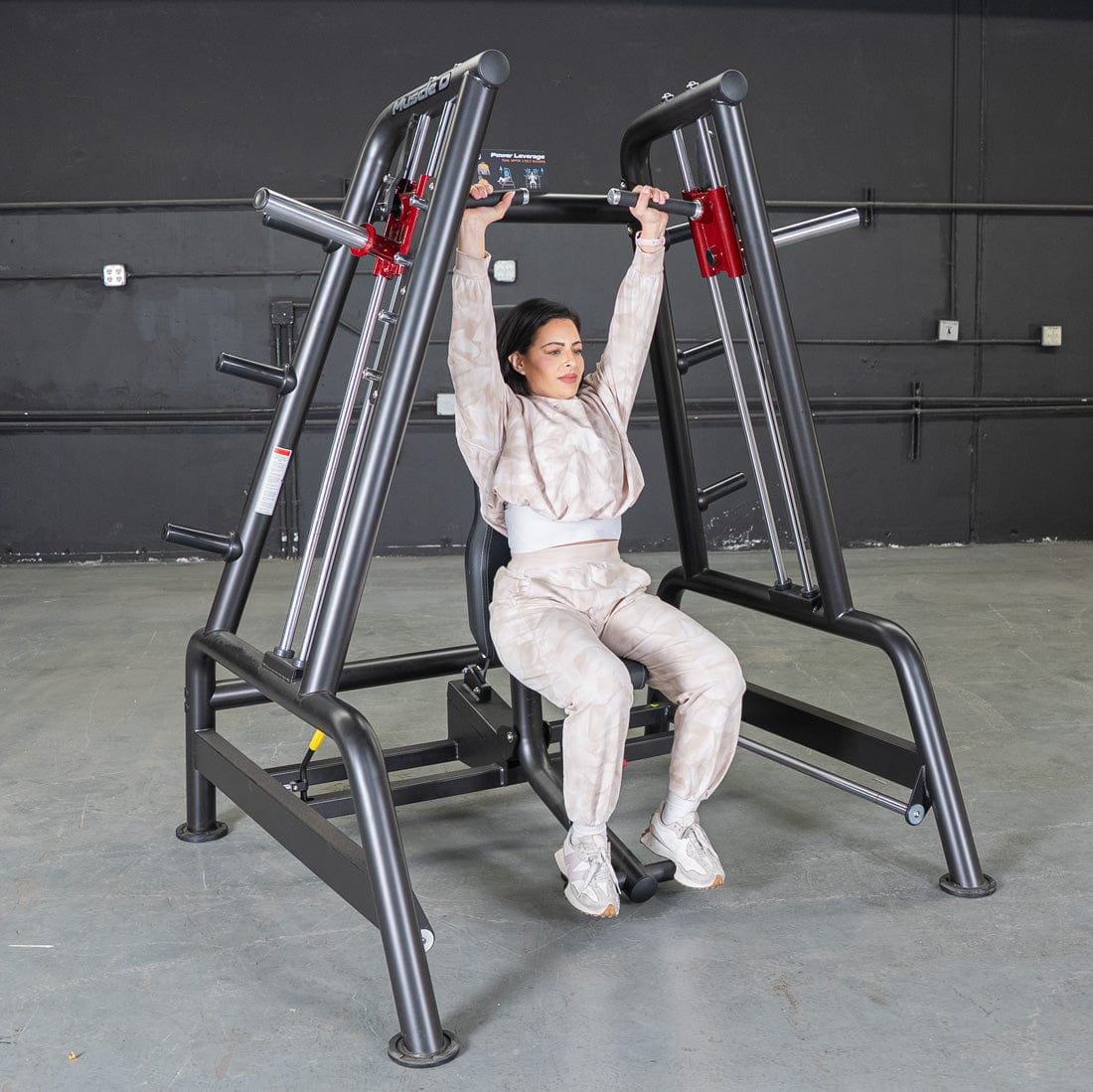 Power Leverage V2 Convergent Bench - Muscle D Fitness - Incline, Shoulder Press - Grit Grind Strength