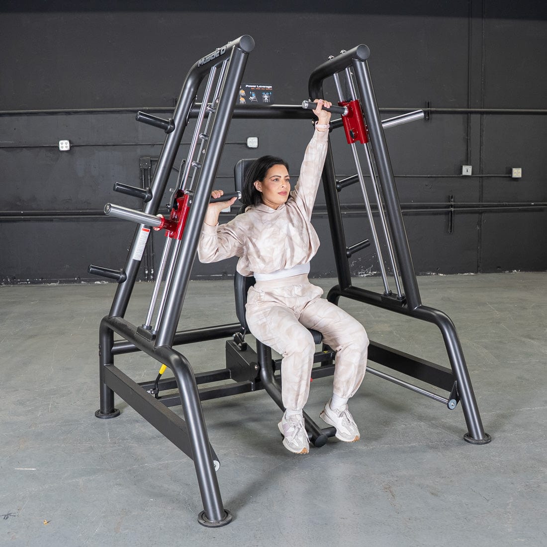 Power Leverage V2 Convergent Bench - Muscle D Fitness - Incline, Shoulder Press - Grit Grind Strength