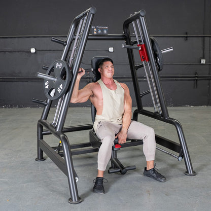 Power Leverage V2 Convergent Bench - Muscle D Fitness - Incline, Shoulder Press - Grit Grind Strength