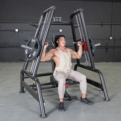 Power Leverage V2 Convergent Bench - Muscle D Fitness - Incline, Shoulder Press - Grit Grind Strength
