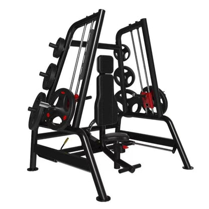 Power Leverage V2 Convergent Bench - Muscle D Fitness - Incline, Shoulder Press - Grit Grind Strength