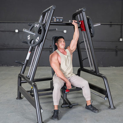 Power Leverage V2 Convergent Bench - Muscle D Fitness - Incline, Shoulder Press - Grit Grind Strength