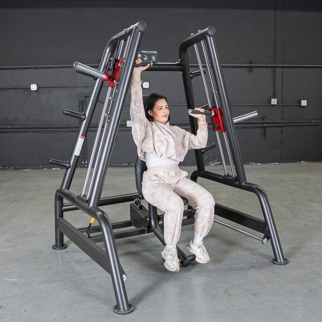 Power Leverage V2 Convergent Bench - Muscle D Fitness - Incline, Shoulder Press - Grit Grind Strength