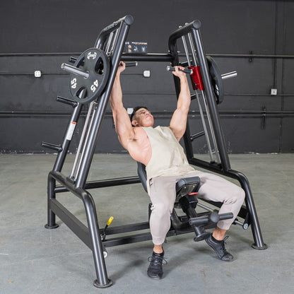 Power Leverage V2 Convergent Bench - Muscle D Fitness - Incline, Shoulder Press - Grit Grind Strength