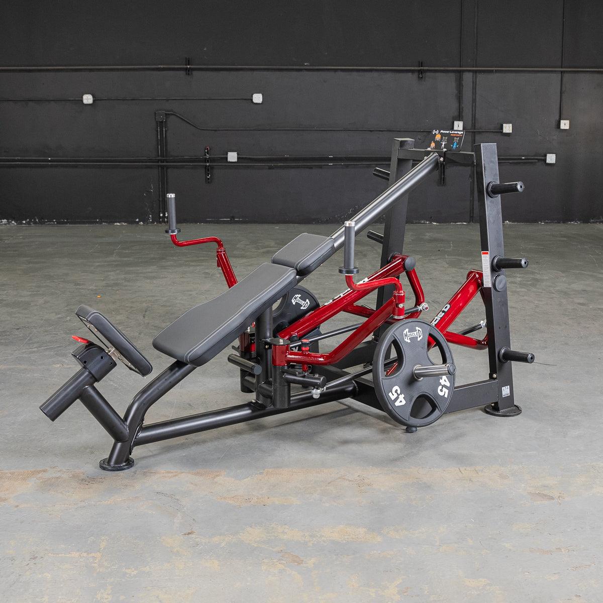 Power Leverage V2 Decline Chest Fly / Most Muscular Machine - Muscle D Fitness - Grit Grind Strength