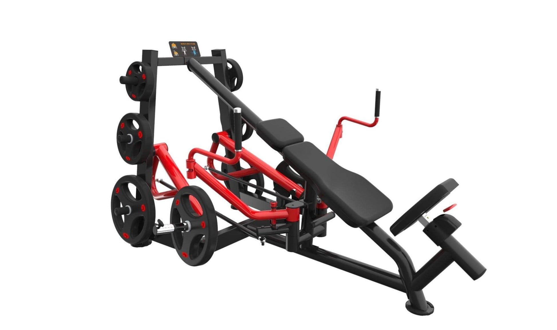 Power Leverage V2 Decline Chest Fly / Most Muscular Machine - Muscle D Fitness - Grit Grind Strength