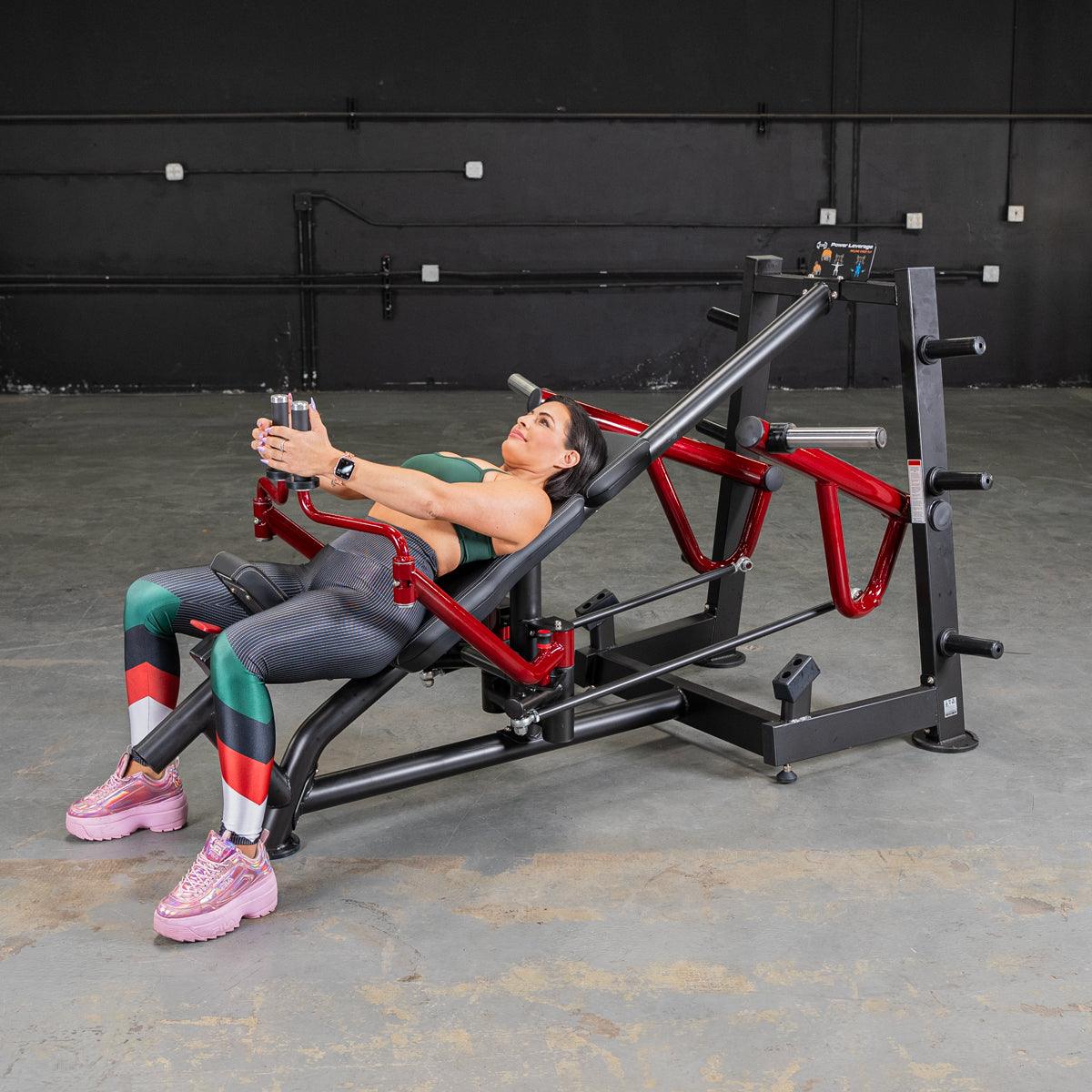 Power Leverage V2 Decline Chest Fly / Most Muscular Machine - Muscle D Fitness - Grit Grind Strength