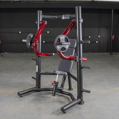 Power Leverage V2 Decline Chest Press - Muscle D Fitness - Grit Grind Strength