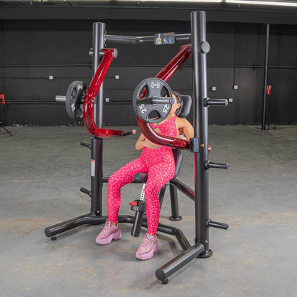 Power Leverage V2 Decline Chest Press - Muscle D Fitness - Grit Grind Strength
