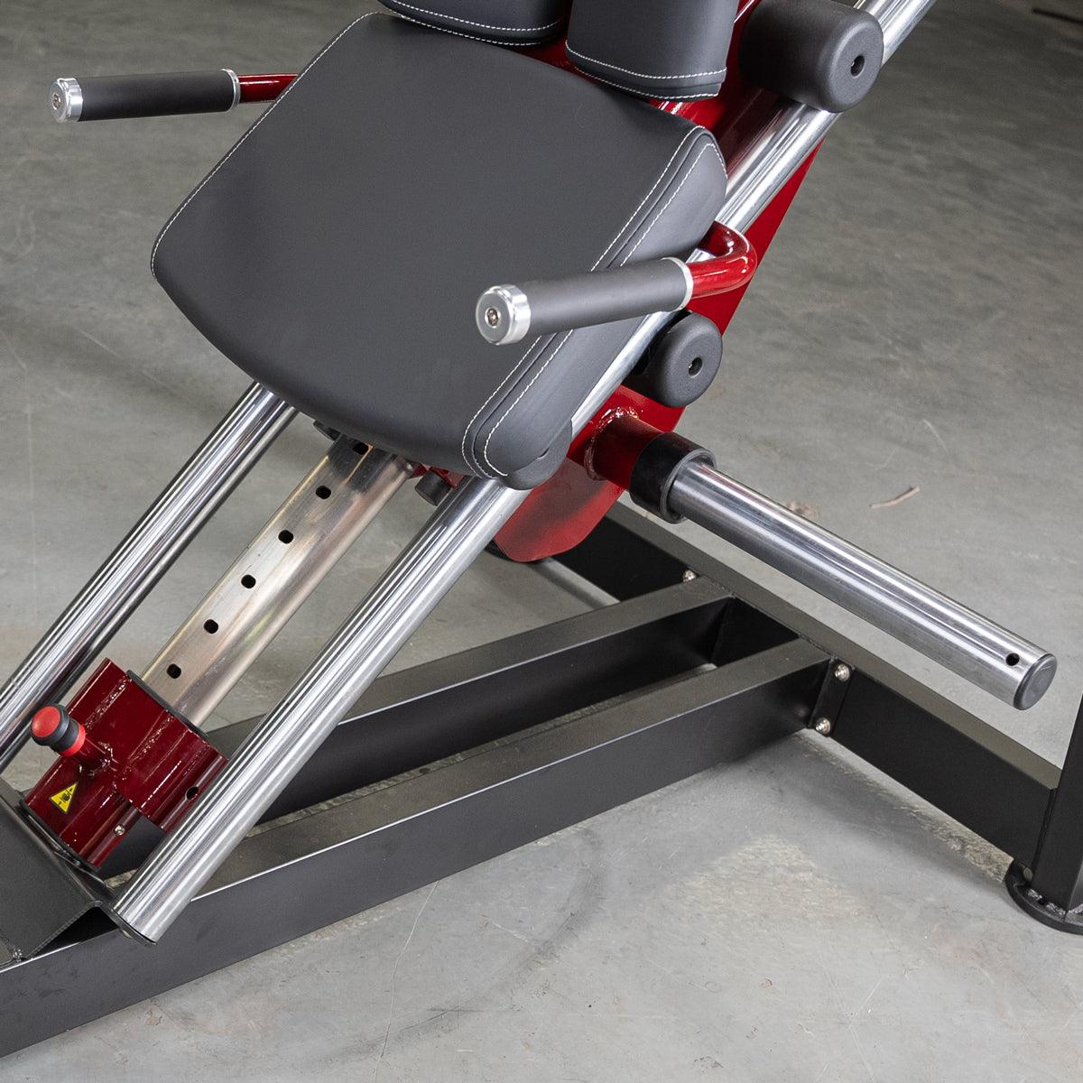 Power Leverage V2 Hack Squat / Calf Raise - Muscle D Fitness - Grit Grind Strength