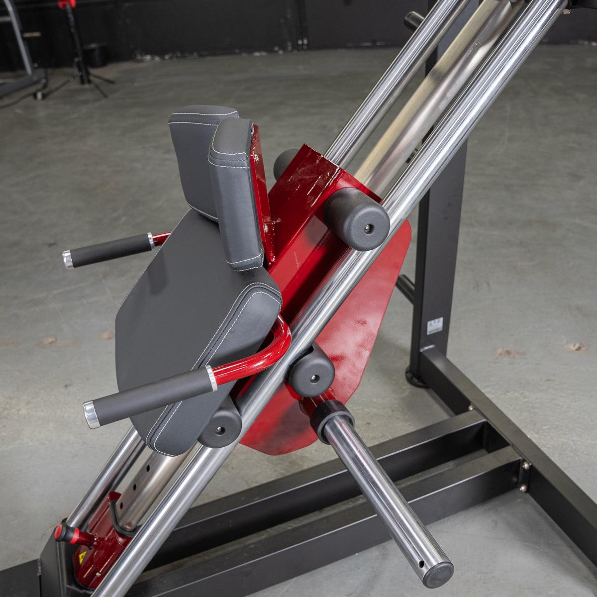 Power Leverage V2 Hack Squat / Calf Raise - Muscle D Fitness - Grit Grind Strength