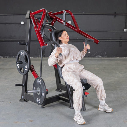 Power Leverage V2 Incline Chest Press - Muscle D Fitness - Grit Grind Strength