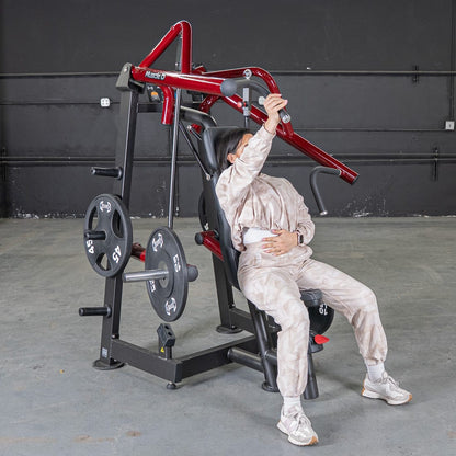 Power Leverage V2 Incline Chest Press - Muscle D Fitness - Grit Grind Strength