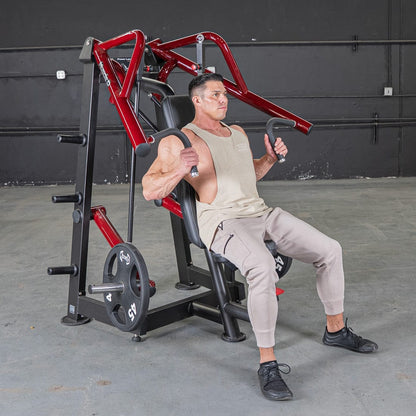 Power Leverage V2 Incline Chest Press - Muscle D Fitness - Grit Grind Strength