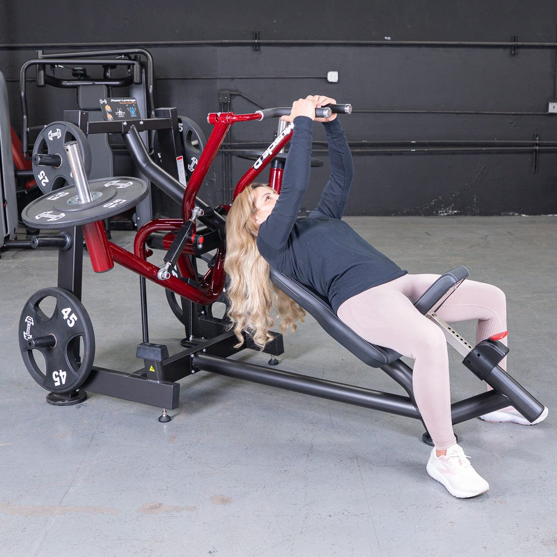 Power Leverage V2 Incline Pec Fly | Iso - Lateral Chest Machine – Muscle D Fitness - Grit Grind Strength
