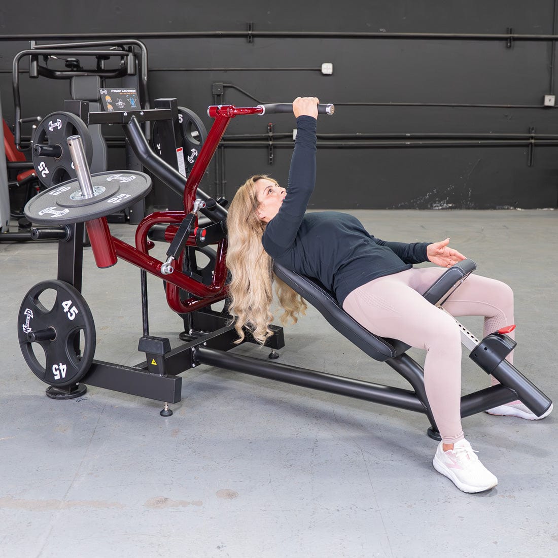 Power Leverage V2 Incline Pec Fly | Iso - Lateral Chest Machine – Muscle D Fitness - Grit Grind Strength
