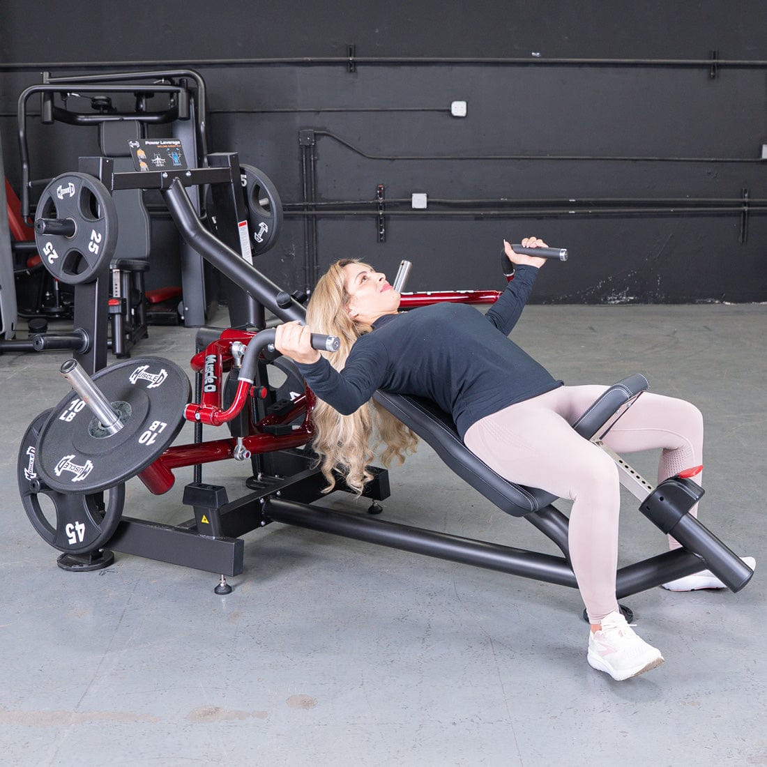 Power Leverage V2 Incline Pec Fly | Iso - Lateral Chest Machine – Muscle D Fitness - Grit Grind Strength
