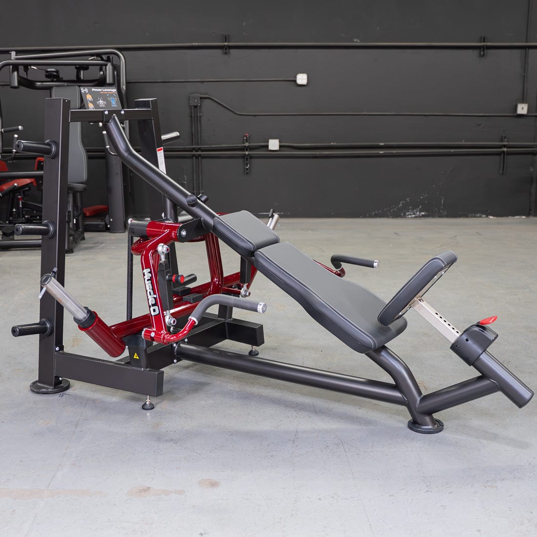Power Leverage V2 Incline Pec Fly | Iso - Lateral Chest Machine – Muscle D Fitness - Grit Grind Strength