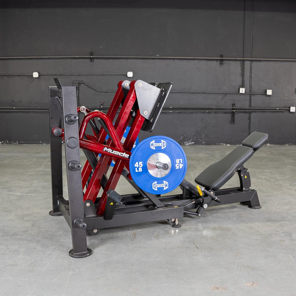 Power Leverage V2 Iso Lateral 45 Degree Leg Press - Muscle D Fitness - Grit Grind Strength