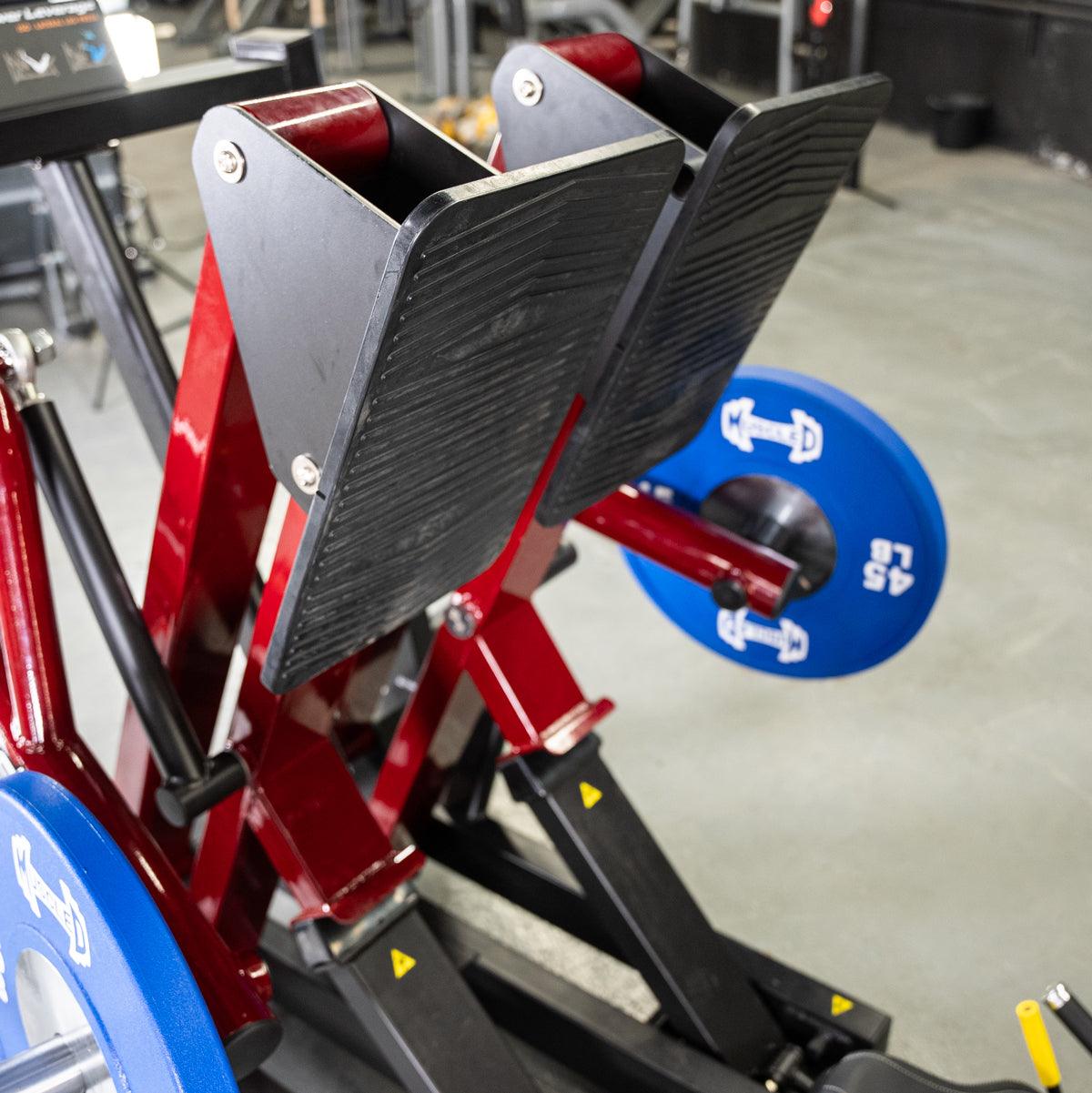 Power Leverage V2 Iso Lateral 45 Degree Leg Press - Muscle D Fitness - Grit Grind Strength