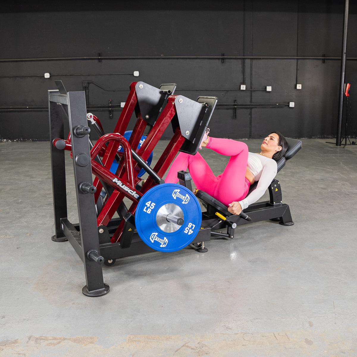 Power Leverage V2 Iso Lateral 45 Degree Leg Press - Muscle D Fitness - Grit Grind Strength