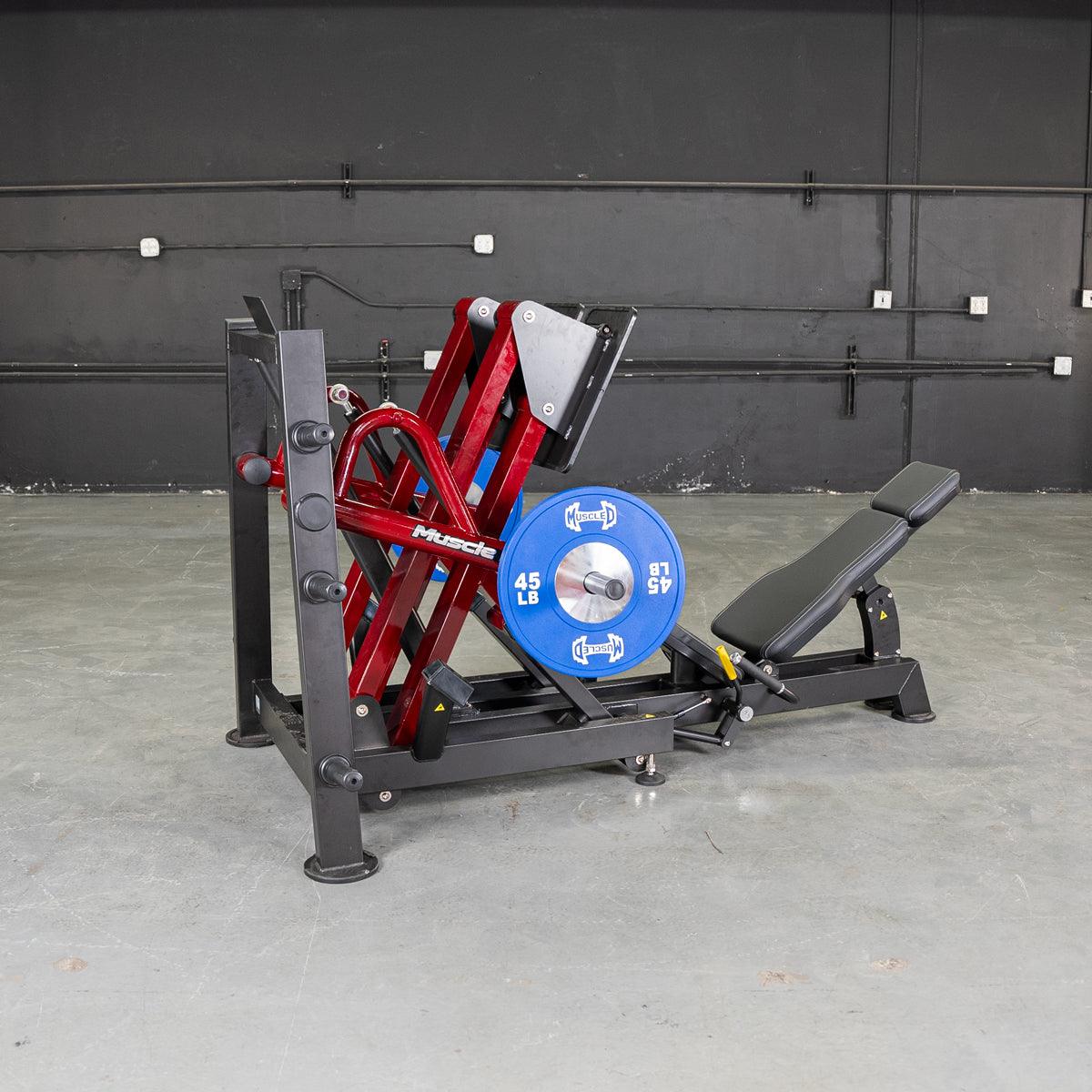 Power Leverage V2 Iso Lateral 45 Degree Leg Press - Muscle D Fitness - Grit Grind Strength