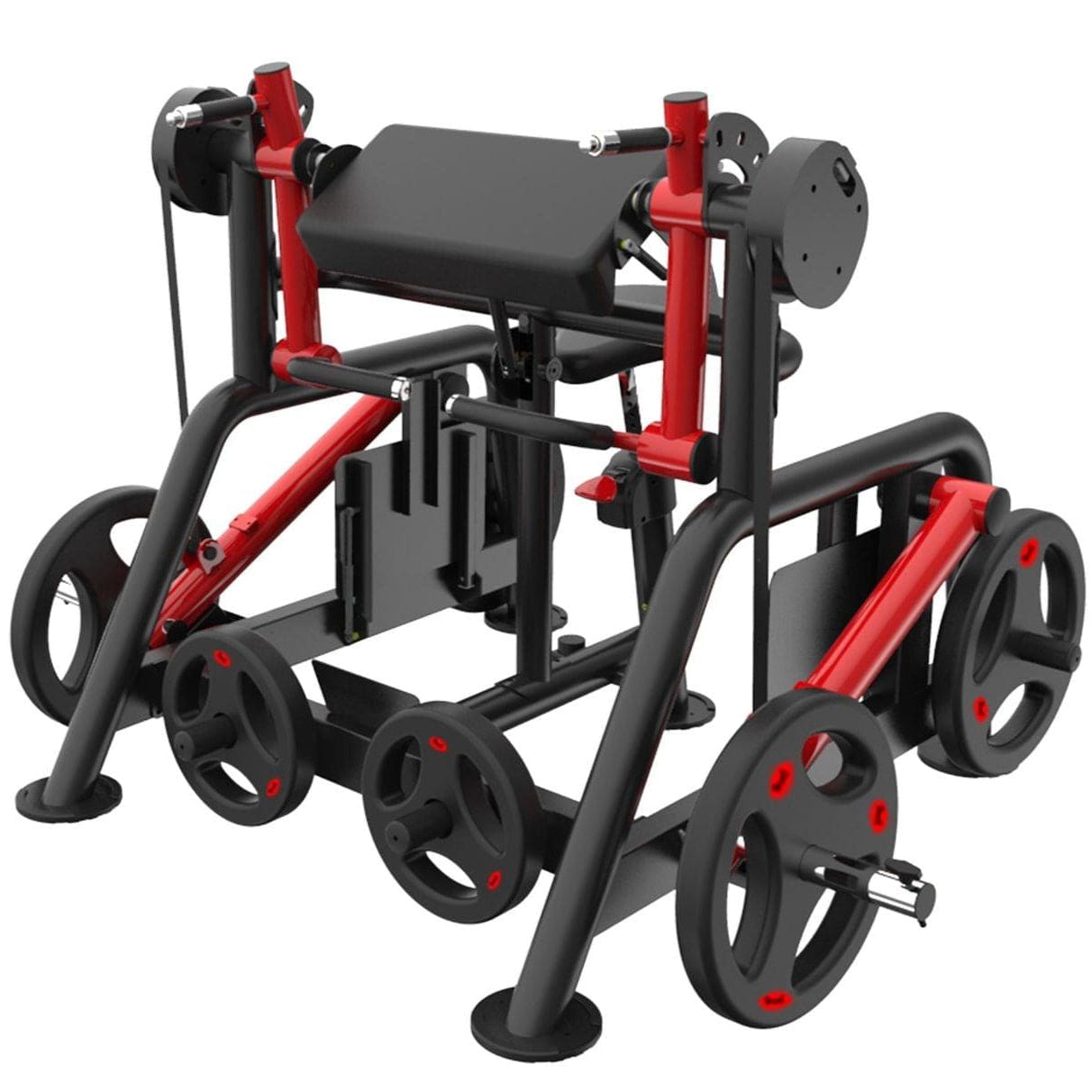 Power Leverage V2 Iso Lateral Biceps Curl / Preacher Curl - Muscle D Fitness - Grit Grind Strength