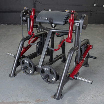 Power Leverage V2 Iso Lateral Biceps Curl / Preacher Curl - Muscle D Fitness - Grit Grind Strength