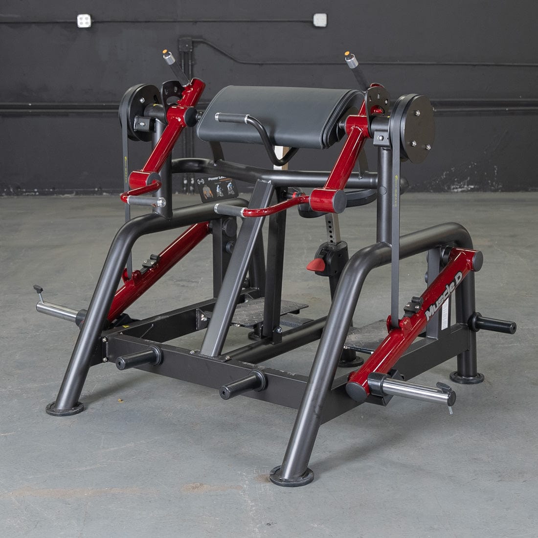 Power Leverage V2 Iso Lateral Biceps Curl / Preacher Curl - Muscle D Fitness - Grit Grind Strength