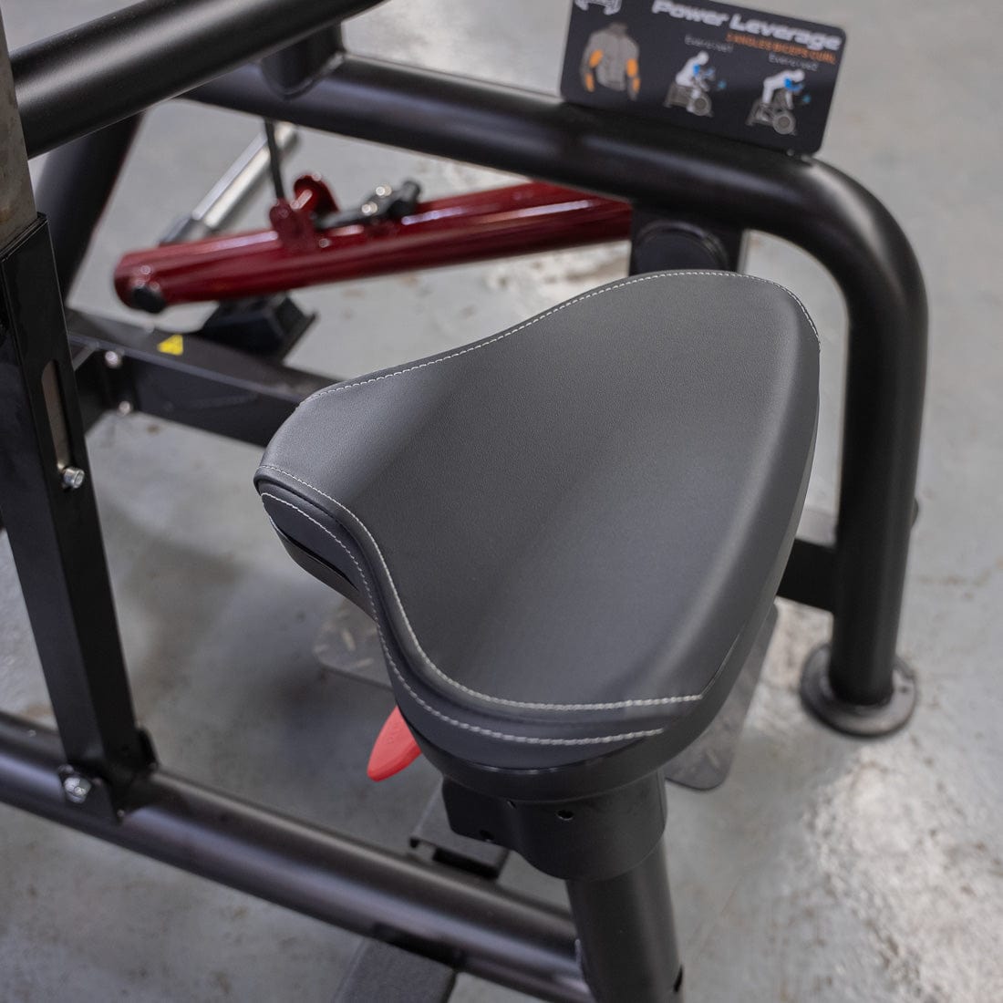 Power Leverage V2 Iso Lateral Biceps Curl / Preacher Curl - Muscle D Fitness - Grit Grind Strength